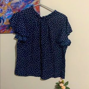 Navy Blouse